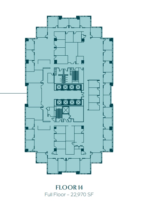 951 E Byrd St, Richmond, VA for lease Floor Plan- Image 1 of 1