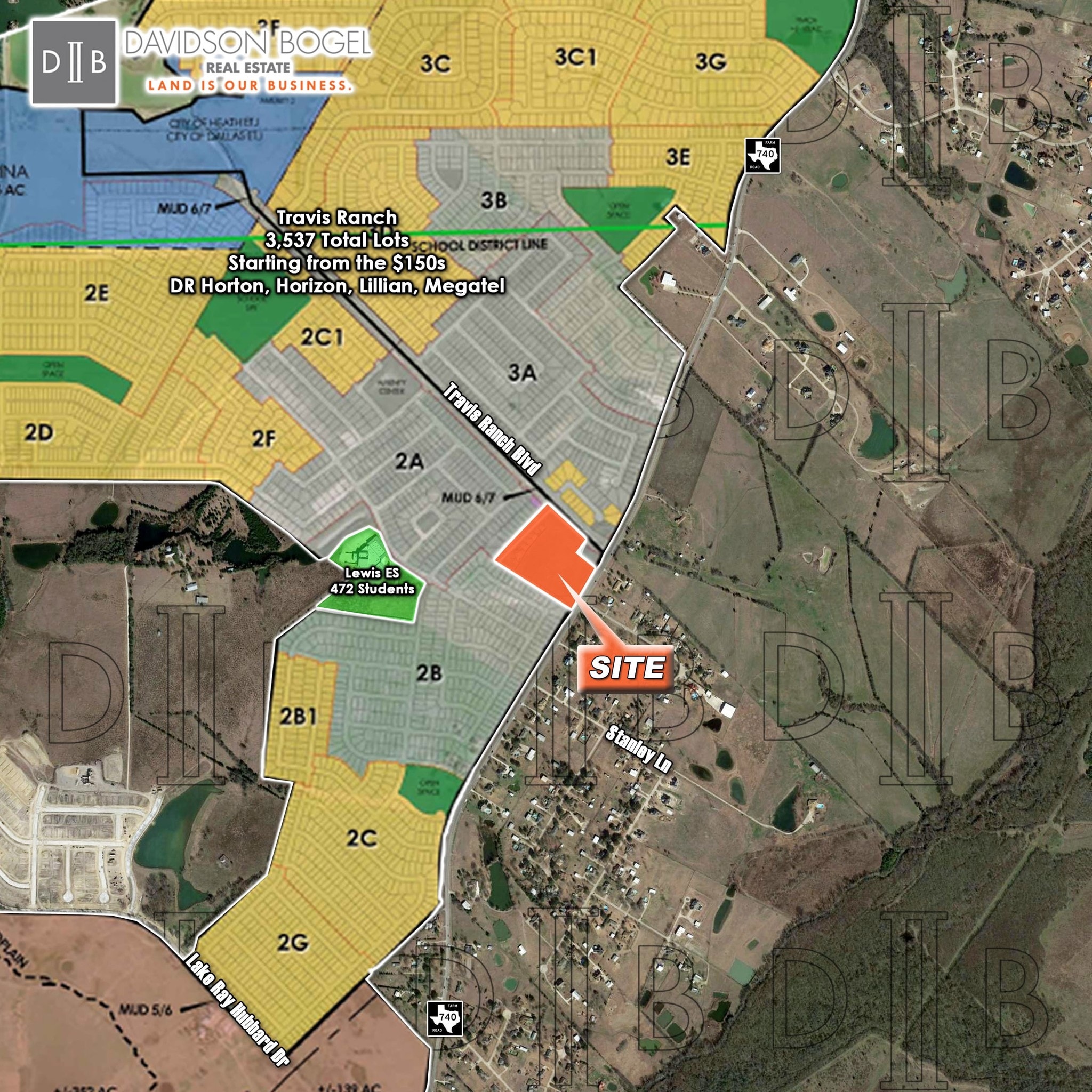 SWC FM 740 & Travis Ranch Blvd, Forney, TX 75126 Land Property for Sale