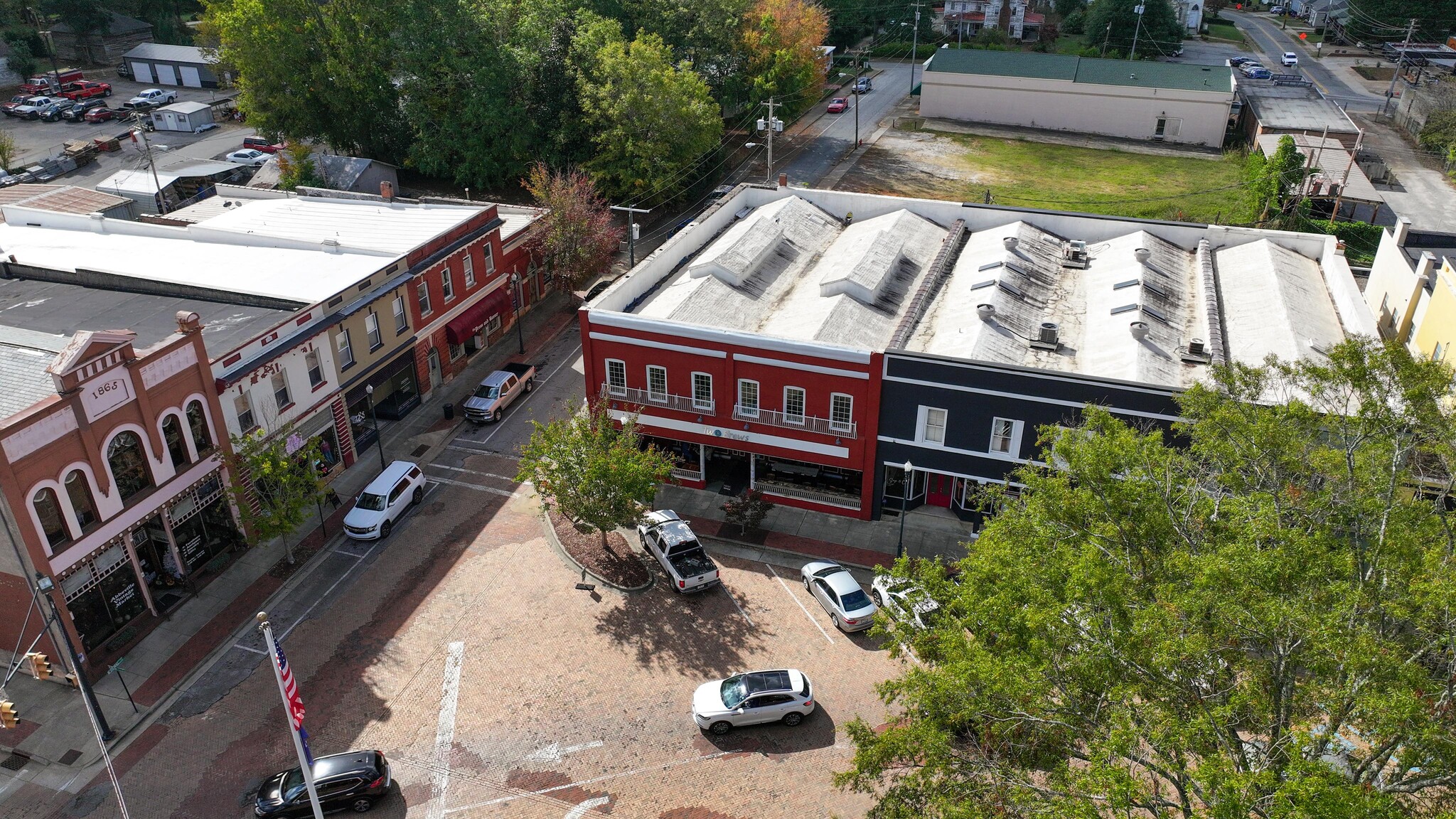 101 Court Sq, Abbeville, SC for sale Aerial- Image 1 of 41