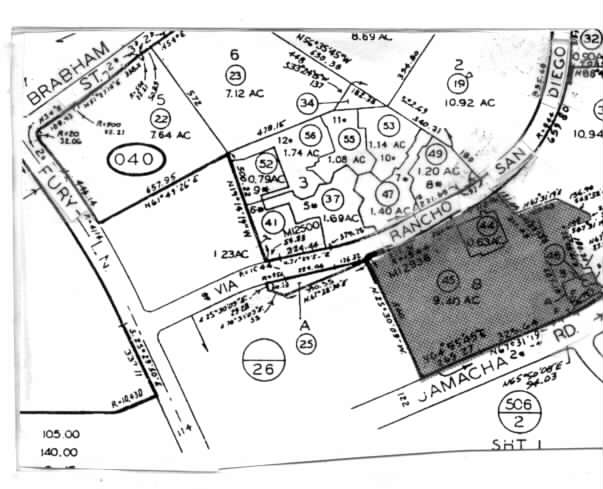 2514-2522 Jamacha Rd, El Cajon, CA for sale Plat Map- Image 1 of 1