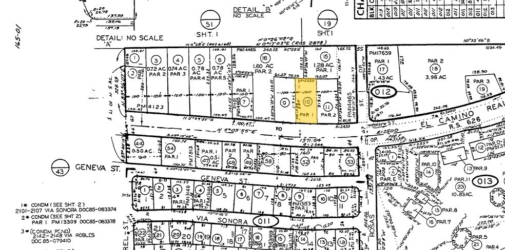 2180 S El Camino Real, Oceanside, CA for sale - Plat Map - Image 1 of 1