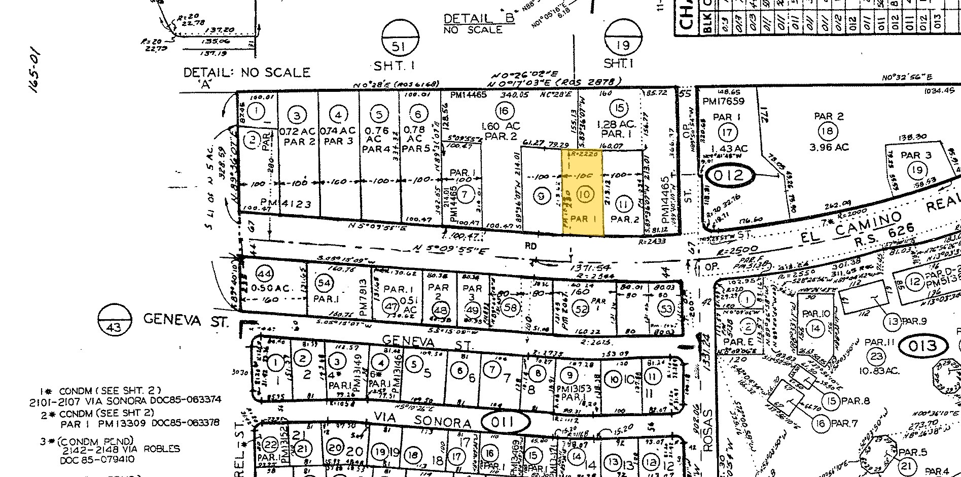 2180 S El Camino Real, Oceanside, CA for sale Plat Map- Image 1 of 1