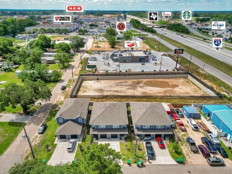501 Hines Ave, Willis, TX for sale - Aerial - Image 2 of 28