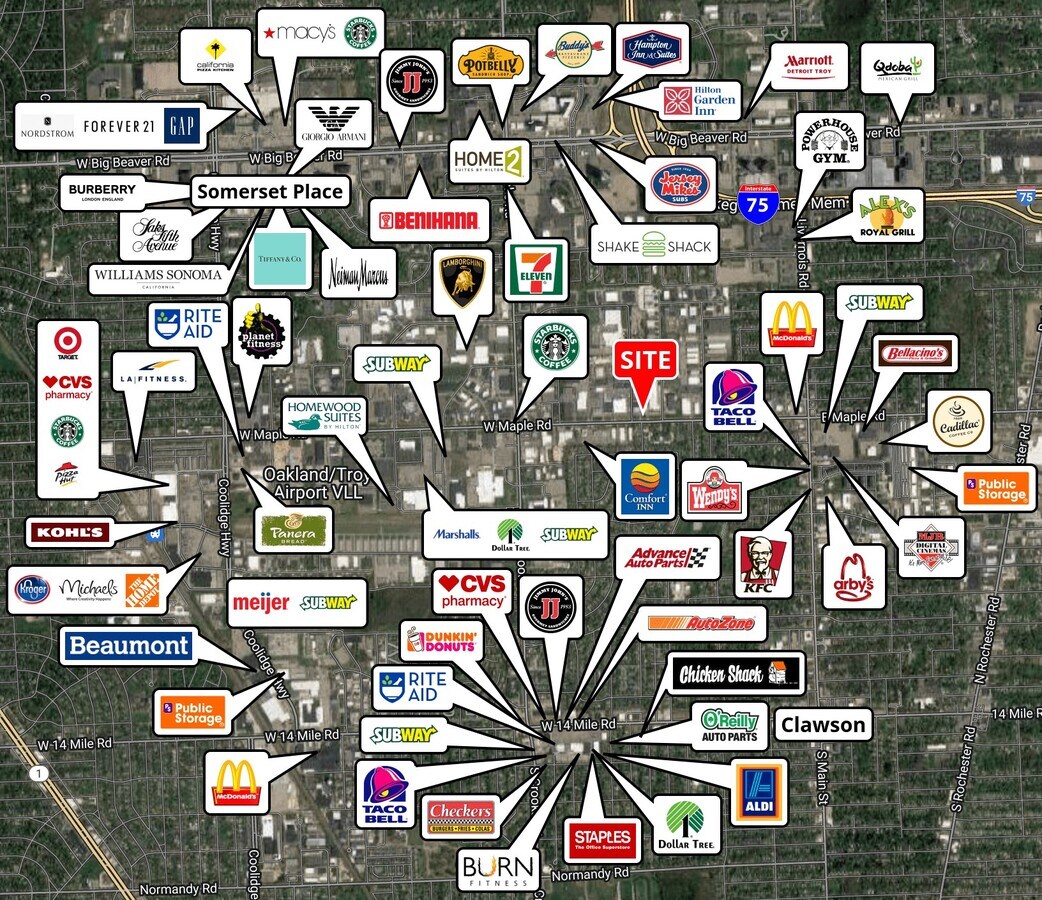 778780 W Maple Dr, Troy, MI 48084 Troy Business Center