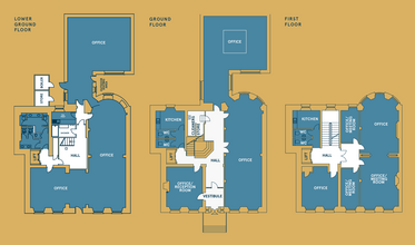 76 George St, Edinburgh for lease Typical Floor Plan- Image 2 of 2