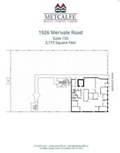 1926 Merivale Rd, Nepean, ON for lease Floor Plan- Image 1 of 1
