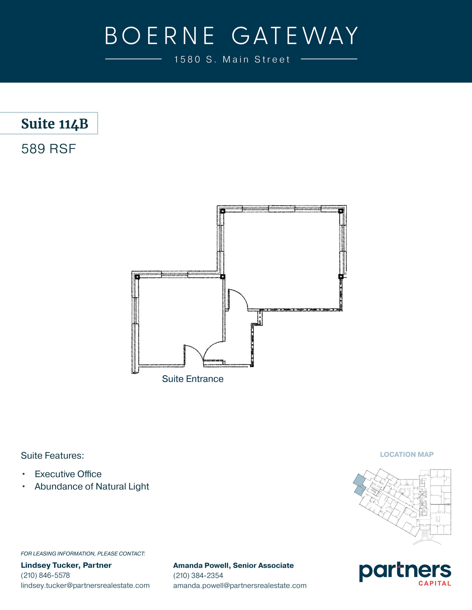 1580 S Main St, Boerne, TX for lease Floor Plan- Image 1 of 1