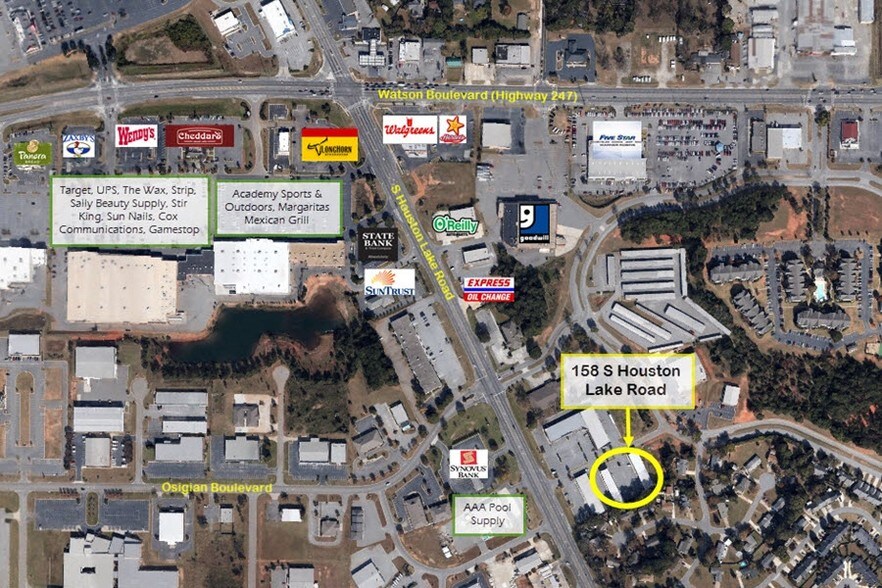 158 S Houston Lake Rd, Warner Robins, GA for lease - Building Photo - Image 2 of 8