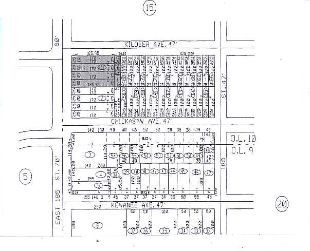 823 E 185th St, Cleveland, OH for sale - Plat Map - Image 1 of 1