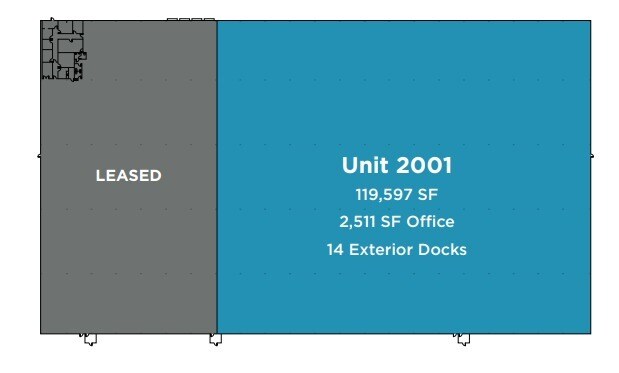 2001-2005 N Delany Rd, Gurnee, IL for lease Floor Plan- Image 1 of 1