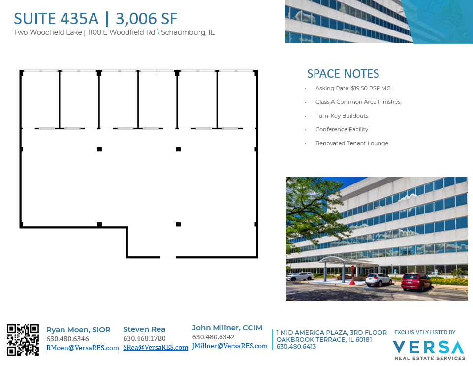 1100 E Woodfield Rd, Schaumburg, IL for lease Floor Plan- Image 1 of 1