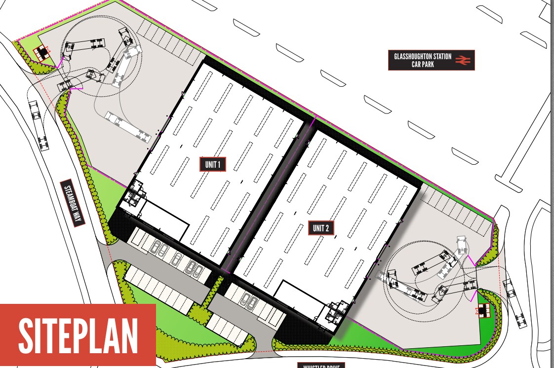 Mountain Park, Whistler Drive, Castleford for lease Site Plan- Image 1 of 2