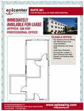 4100 Rio Bravo Dr, El Paso, TX for lease Floor Plan- Image 2 of 10