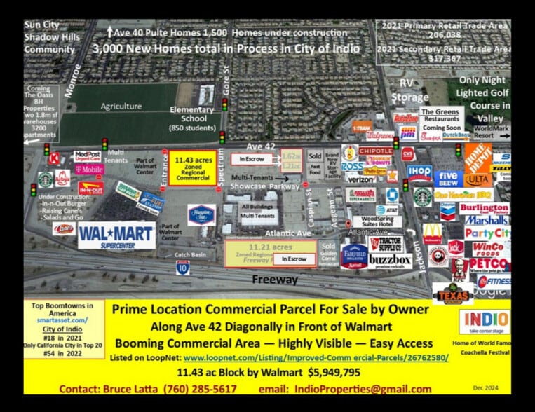 Prime Commercial Parcel portfolio of 2 properties for sale on LoopNet.com - Aerial - Image 2 of 12