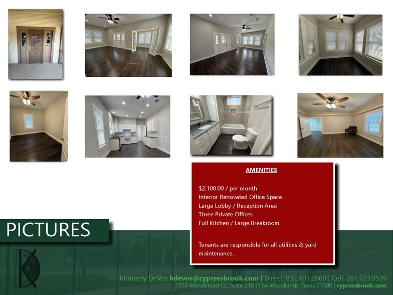 1101 N Thompson St, Conroe, TX for lease - Building Photo - Image 3 of 5