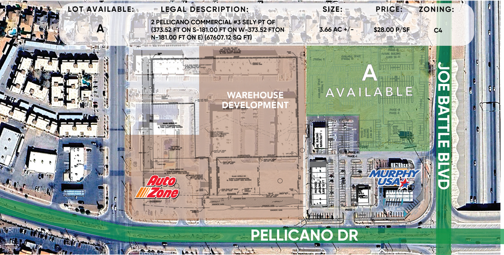 12295 Pellicano Dr, El Paso, TX for sale - Building Photo - Image 2 of 3