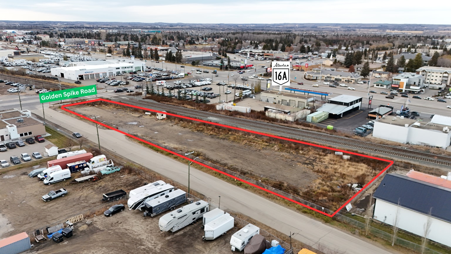 20 Railway Av, Spruce Grove, AB for lease Building Photo- Image 1 of 5