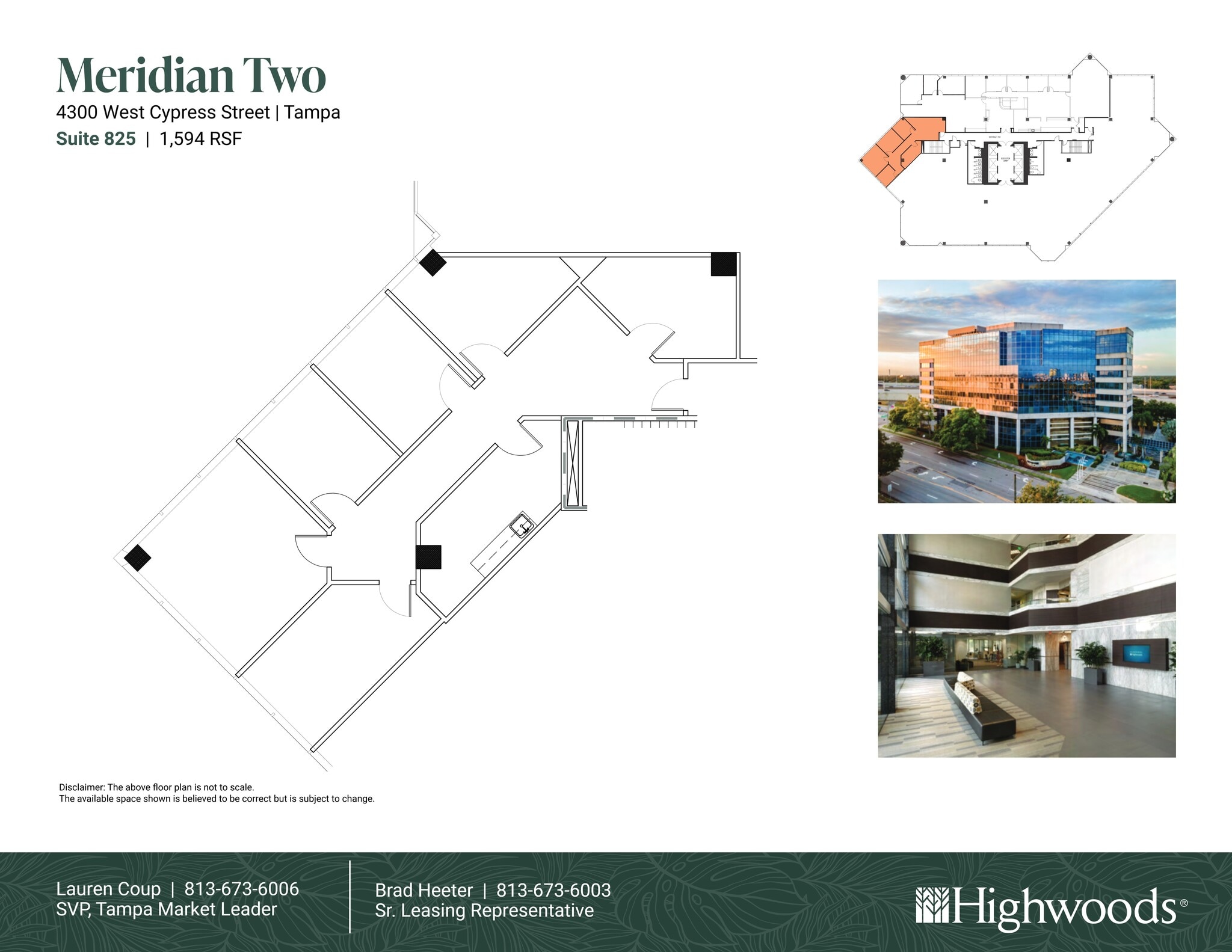 4350 W Cypress St, Tampa, FL for lease Floor Plan- Image 1 of 1