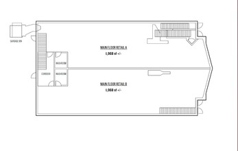 628 11th Ave SW, Calgary, AB for lease Floor Plan- Image 1 of 1