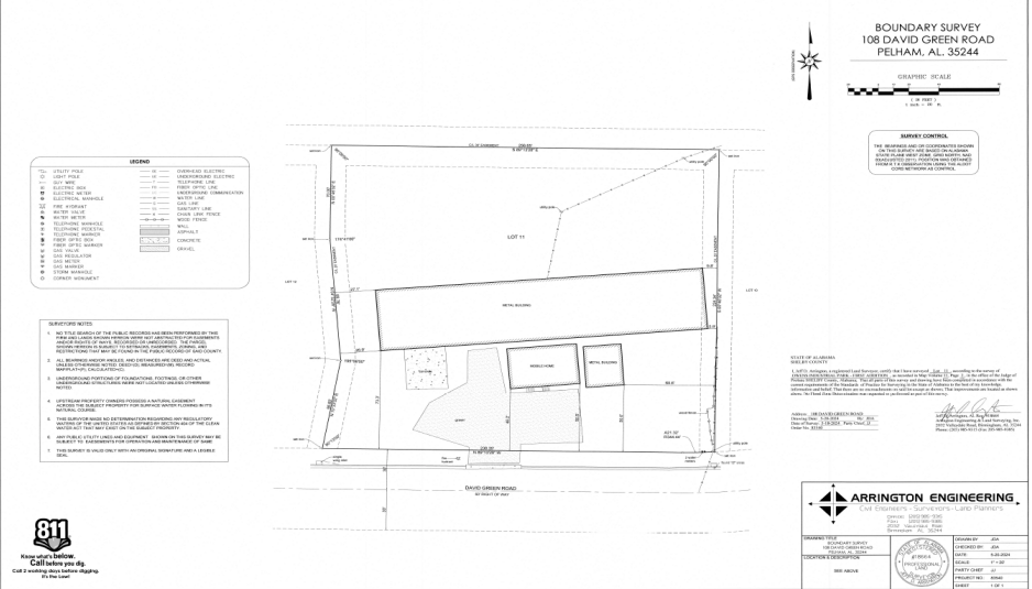 108 David Green Rd, Birmingham, AL for lease - Plat Map - Image 2 of 2