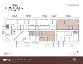 4550 Post Oak Place Dr, Houston, TX for lease Floor Plan- Image 1 of 1