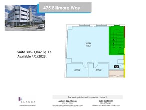 475 Biltmore Way, Coral Gables, FL for lease Site Plan- Image 1 of 1