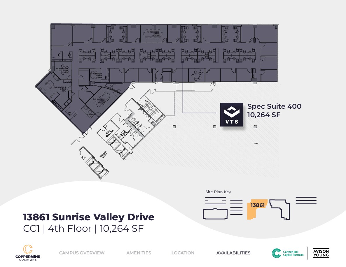 13861 Sunrise Valley Dr, Herndon, VA for lease Floor Plan- Image 1 of 1