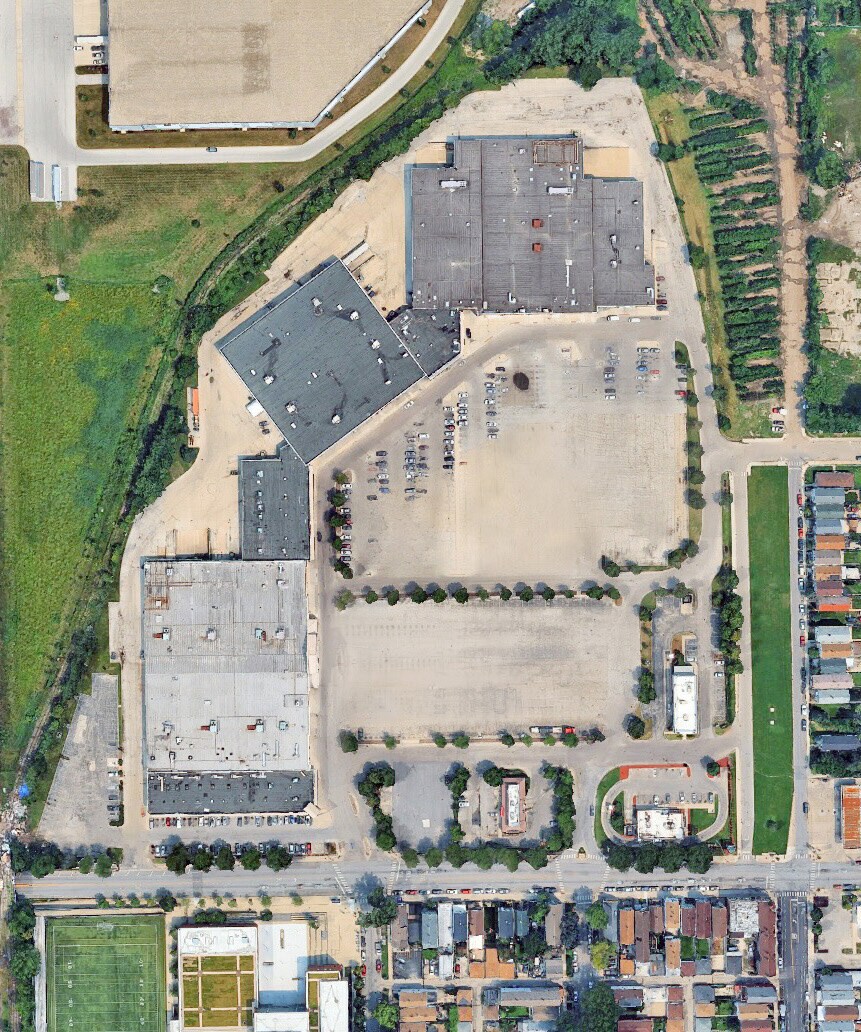 4500-4700 S Damen Ave, Chicago, IL for lease Aerial- Image 1 of 3