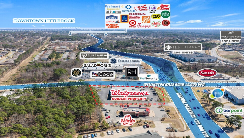 15500 Chenal Pky, Little Rock, AR for sale - Building Photo - Image 3 of 3