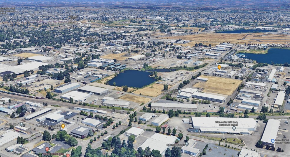 Lot 200 & 300 16th St, Salem, OR for sale - Aerial - Image 3 of 4