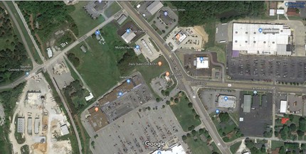 609 ,607, 605, 603 Russell Street, Paris, TN - aerial  map view - Image1