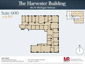 180 N Michigan Ave, Chicago, IL for lease Floor Plan- Image 1 of 17