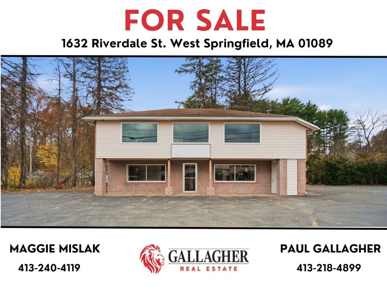 1632 Riverdale St, West Springfield, MA for sale - Building Photo - Image 1 of 16