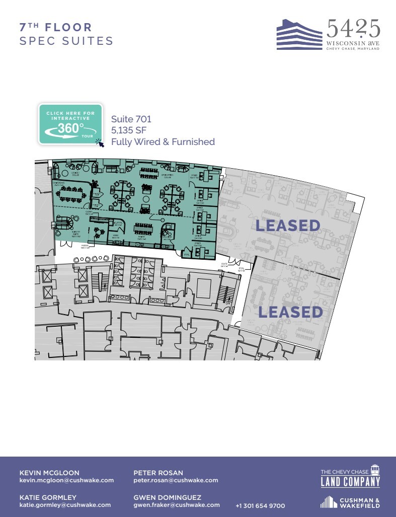 5425-5481 Wisconsin Ave, Chevy Chase, MD for lease Floor Plan- Image 1 of 12