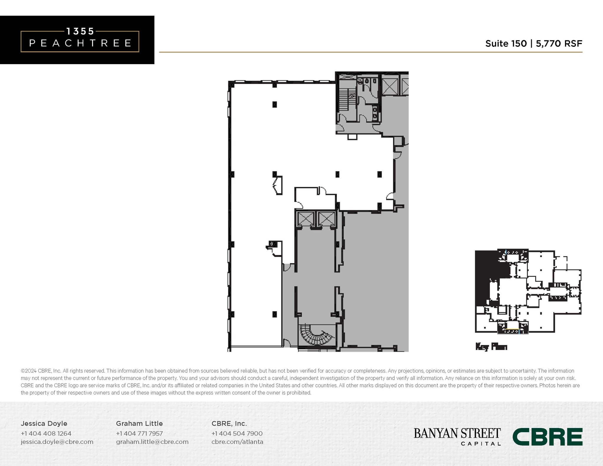 1355 Peachtree St NE, Atlanta, GA for lease Floor Plan- Image 1 of 1