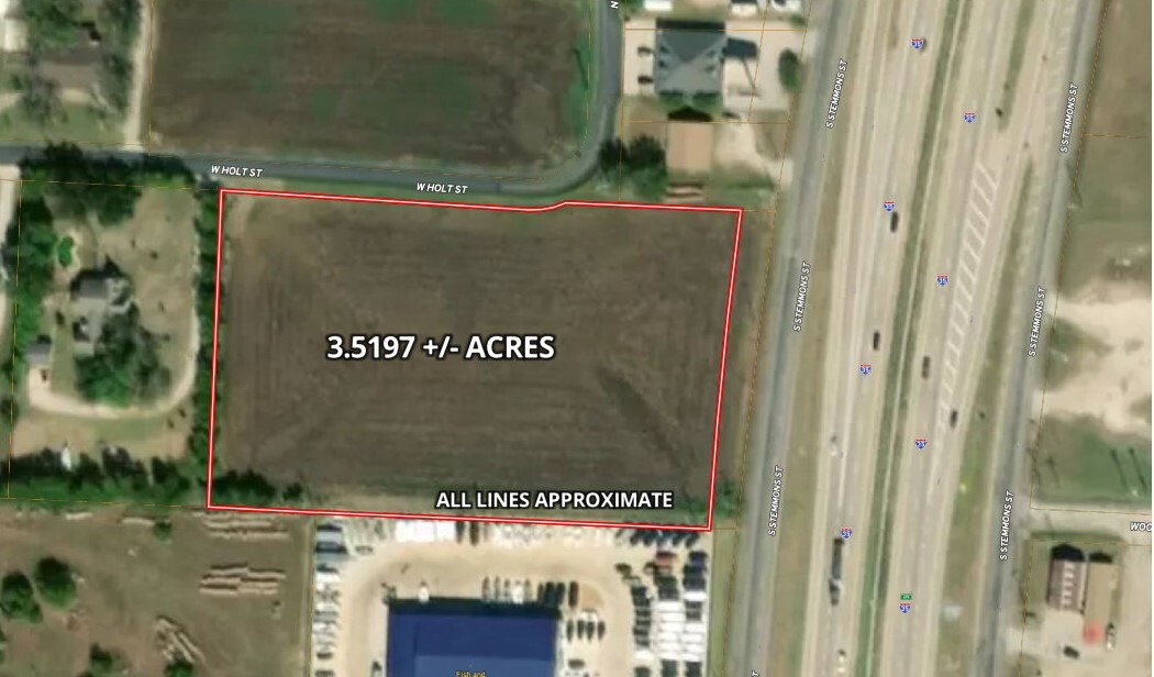 3.5197 Acres I35 Holt Street, Sanger, TX for sale Primary Photo- Image 1 of 8