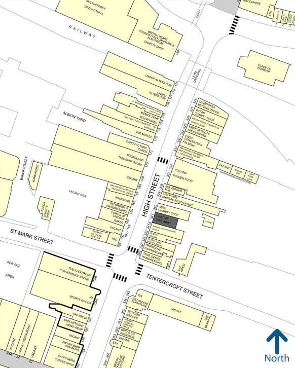 341 High St, Lincoln for lease Goad Map- Image 1 of 1