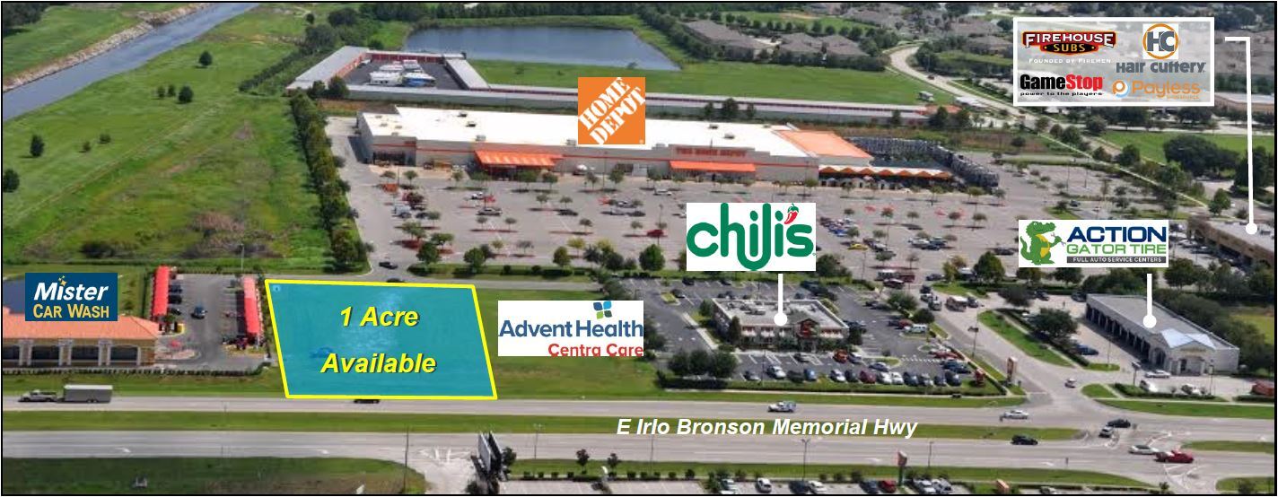 4660 13th St, Saint Cloud, FL 34769 Home Depot Outparcel