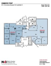 3511 W Commercial Blvd, Fort Lauderdale, FL for lease Floor Plan- Image 1 of 2