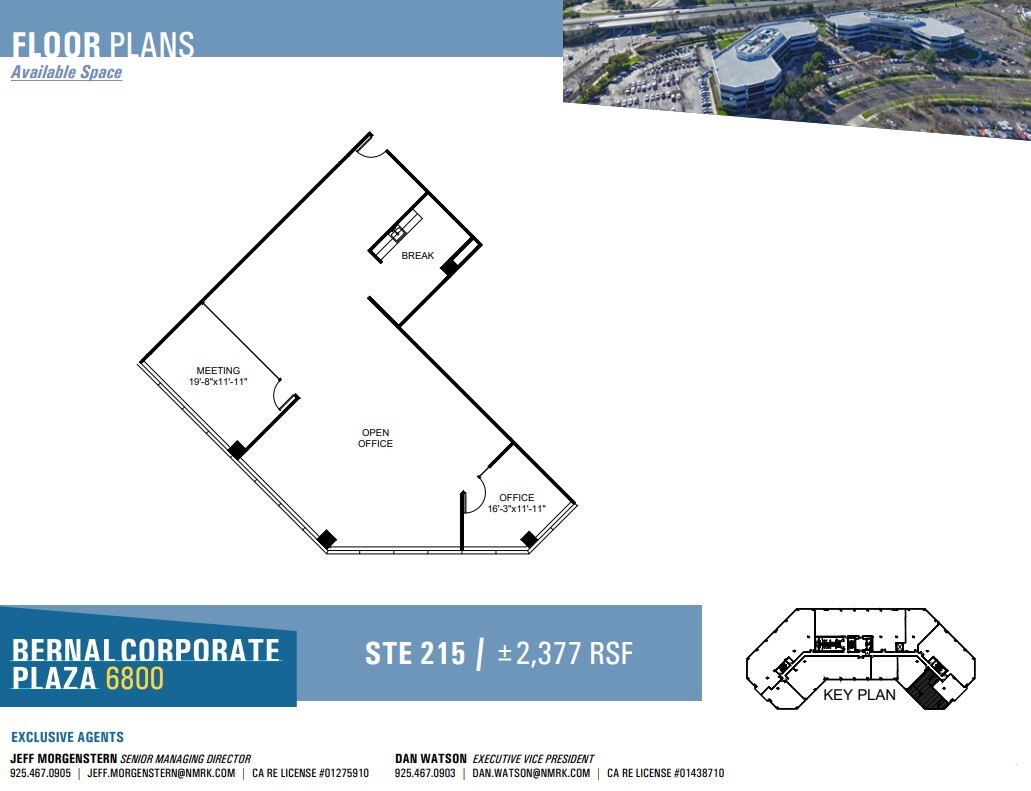 6801 Koll Center Pky, Pleasanton, CA for lease Floor Plan- Image 1 of 1