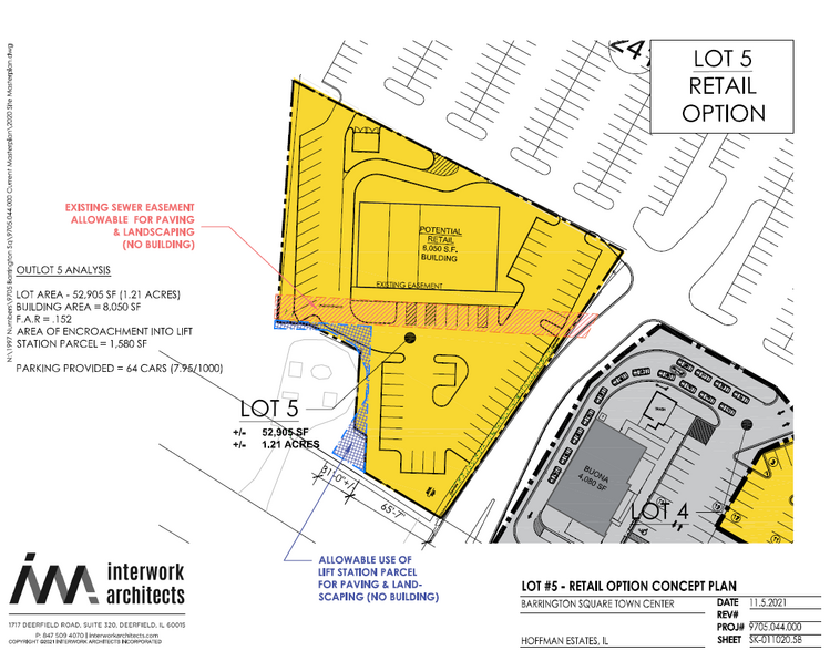 2360 W Higgins Rd, Hoffman Estates, IL for sale - Site Plan - Image 2 of 5