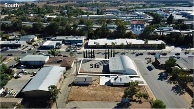 498 W 6th St, Beaumont, CA - AERIAL map view