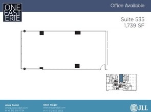 1 E Erie St, Chicago, IL for lease Floor Plan- Image 1 of 1