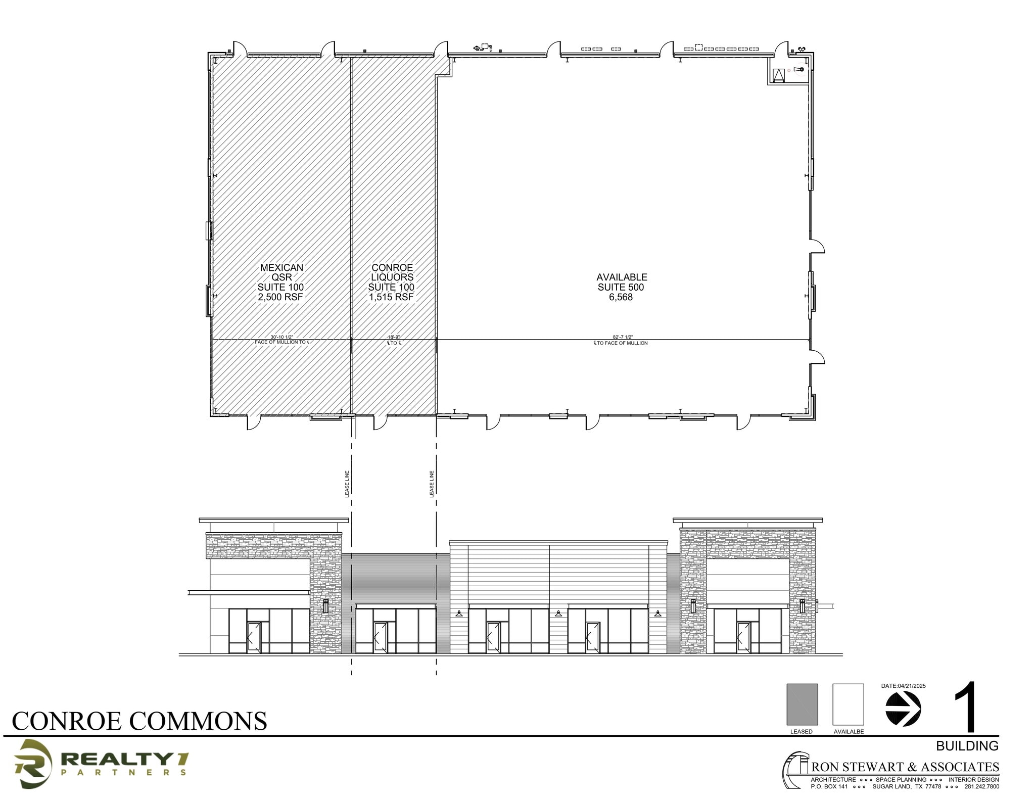 I-45 N at League Line Rd, Conroe, TX for lease Site Plan- Image 1 of 11