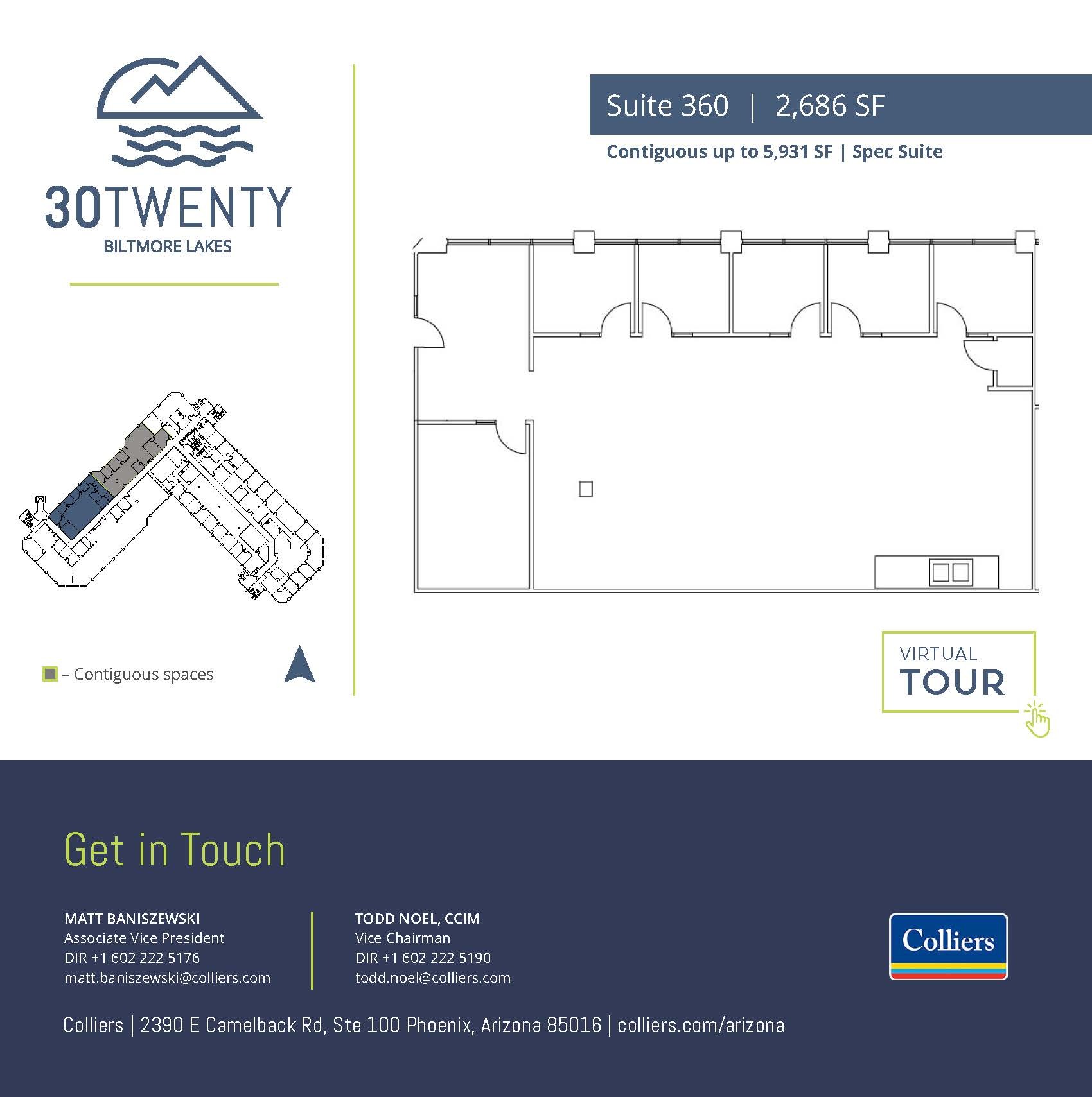 3020 E Camelback Rd, Phoenix, AZ for lease Floor Plan- Image 1 of 1