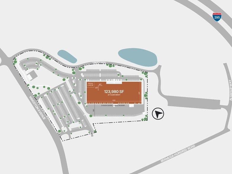 701 Liberty Way, Chester, VA for lease - Site Plan - Image 3 of 19