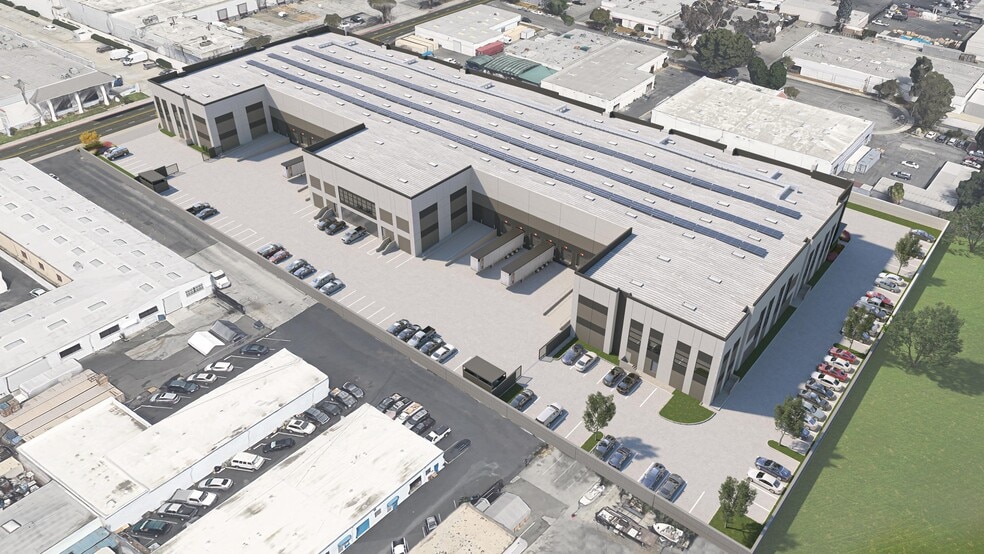 11234 Rush St, South El Monte, CA for lease - Aerial - Image 2 of 2