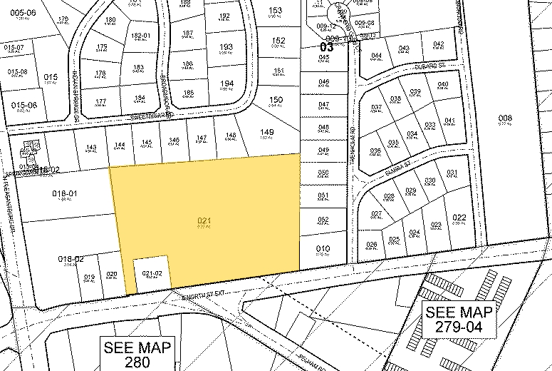 2435 E North St, Greenville, SC for sale - Plat Map - Image 1 of 1