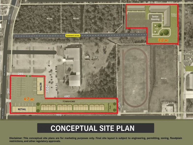 00 Wilson Rd, Humble, TX for sale - Building Photo - Image 2 of 8