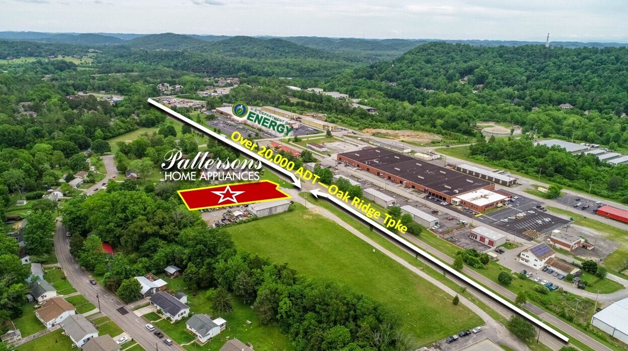 170 Oak Ridge Tpke, Oak Ridge, TN 37830 Turnpike Land